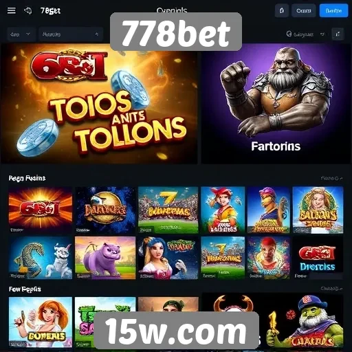 Análise das opções de jogos disponíveis no 778bet